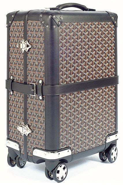 goyard suitcase replica|goyard luggage trunk.